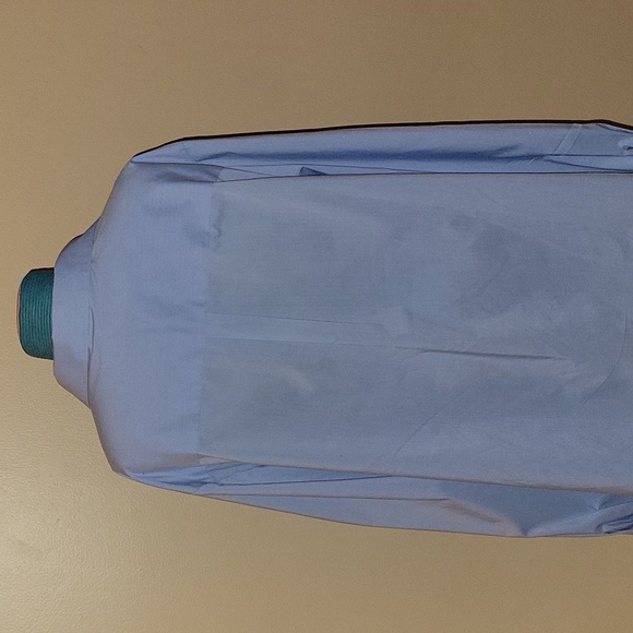 ZAC & RACHAEL Button down blouse with small pearl embellishments. Blue Size XL - Picture 3 of 4